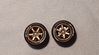 Ooh Shiny: Metal washers as brake rotors for customs